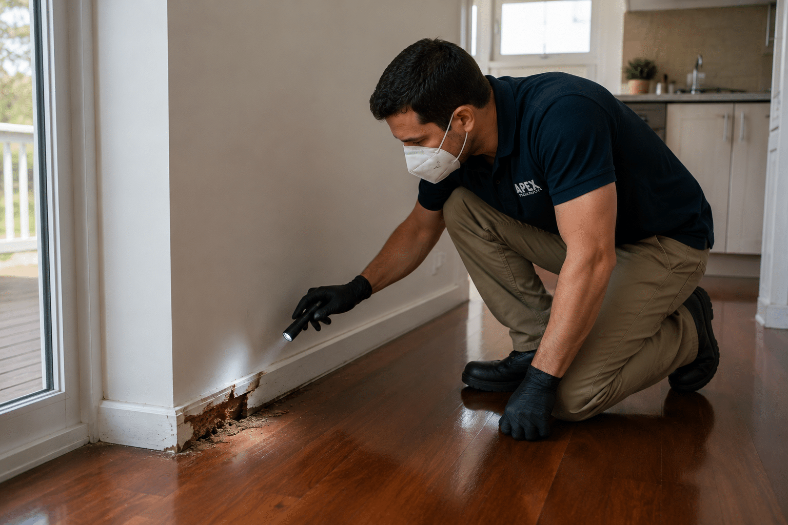 Same-day termite inspection in Sydney by Apex Pest Control
