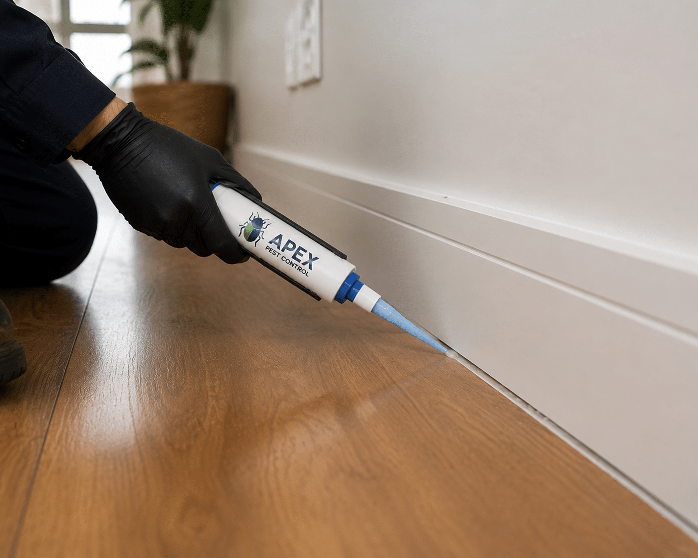 Targeted pest treatment for a single active pest in a Sydney home