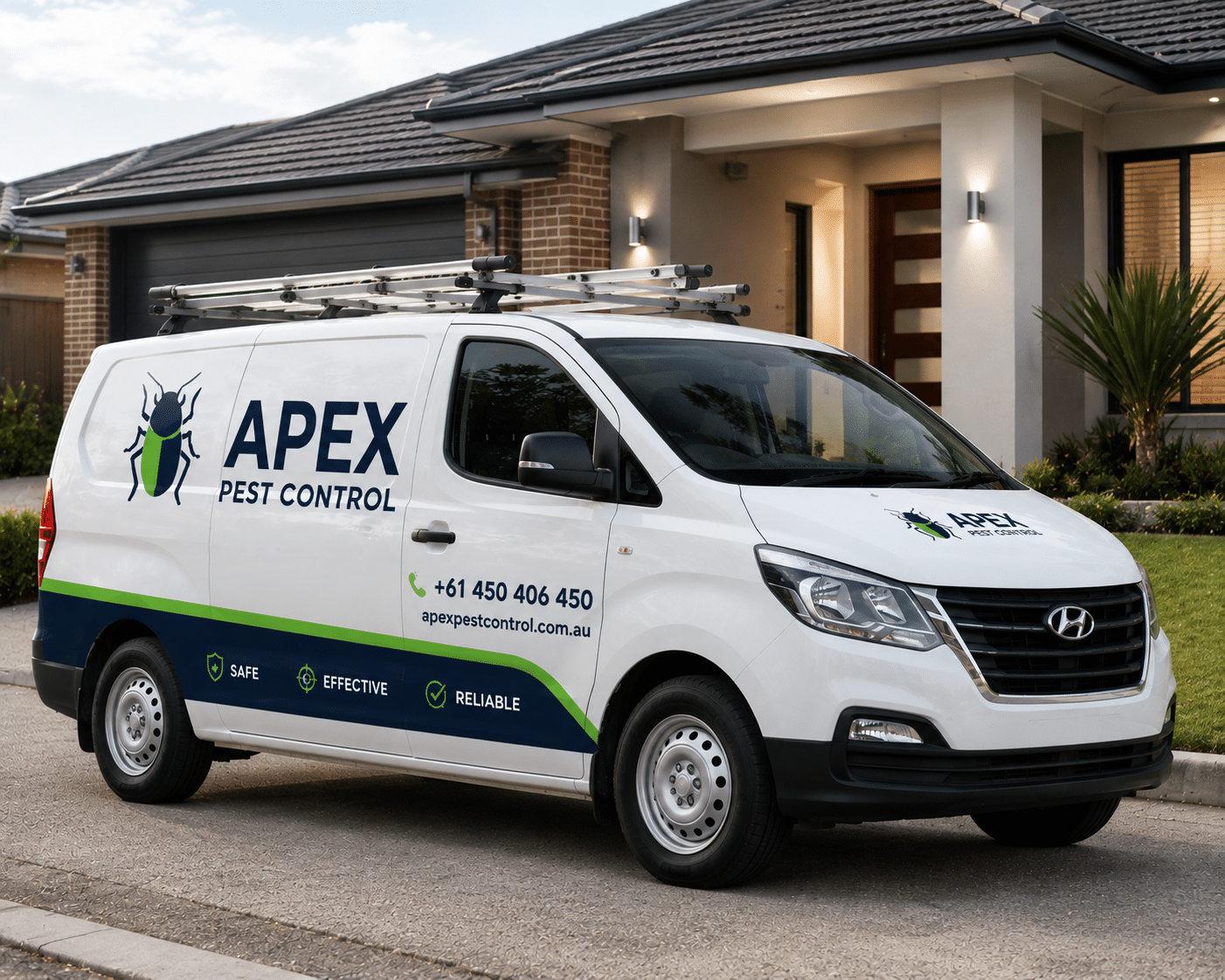 Scheduled residential pest management visit at a Sydney home
